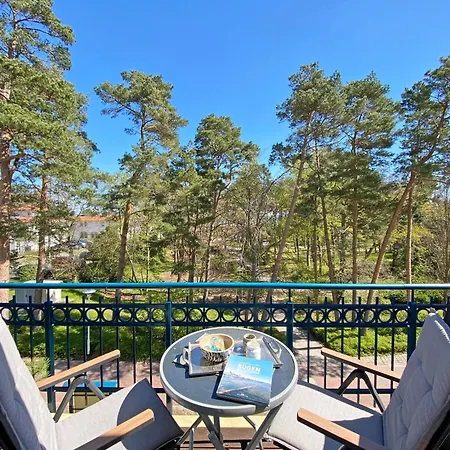 Kurparkresidenz - Whg 14 아파트 바베